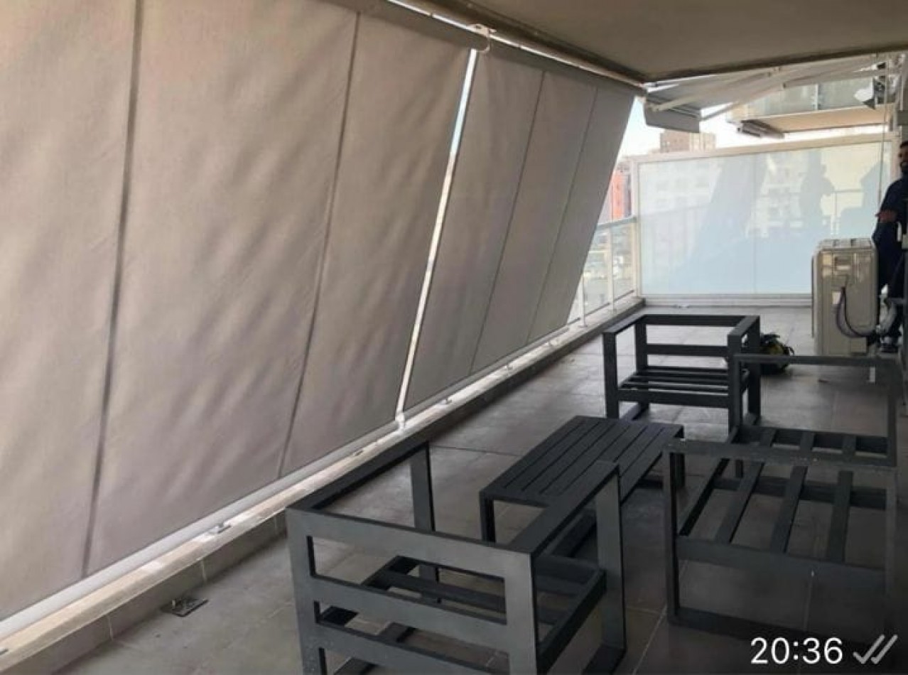 Se vende un departamento de 3 ambientes super luminoso con terraza - Almagro
