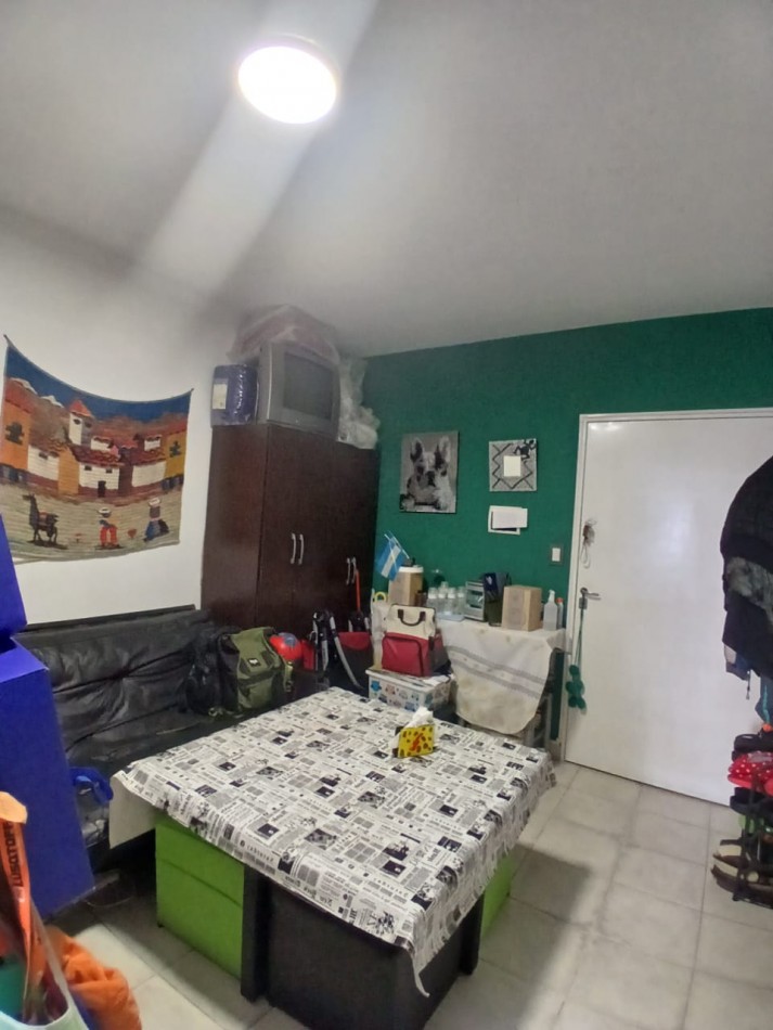 Se vende un hermoso departamento monoambiente con balcon, luminoso.