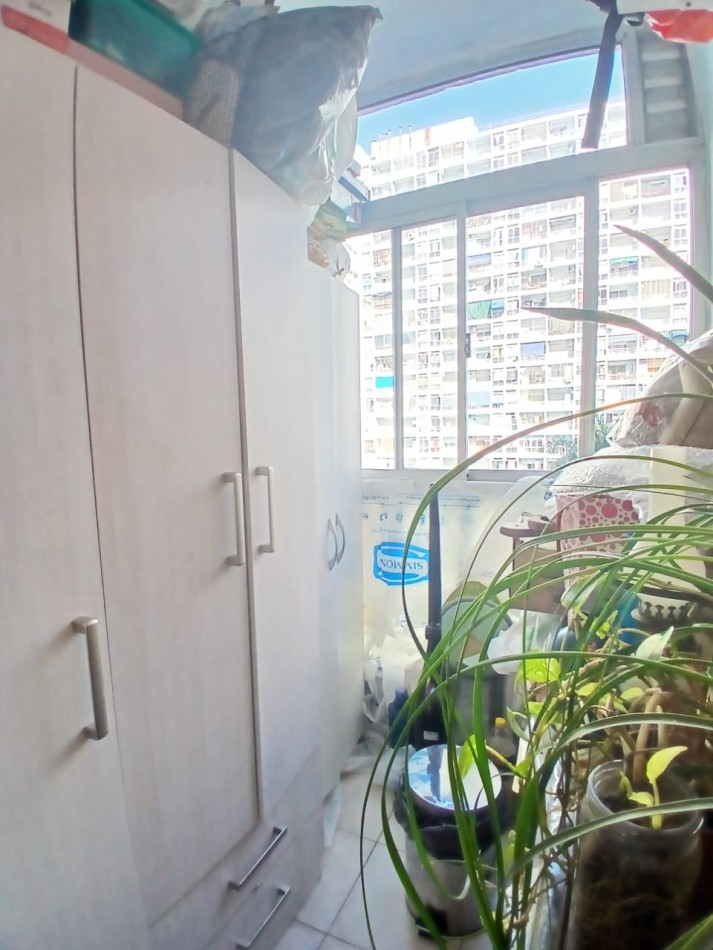 Se vende un hermoso departamento monoambiente con balcon, luminoso.
