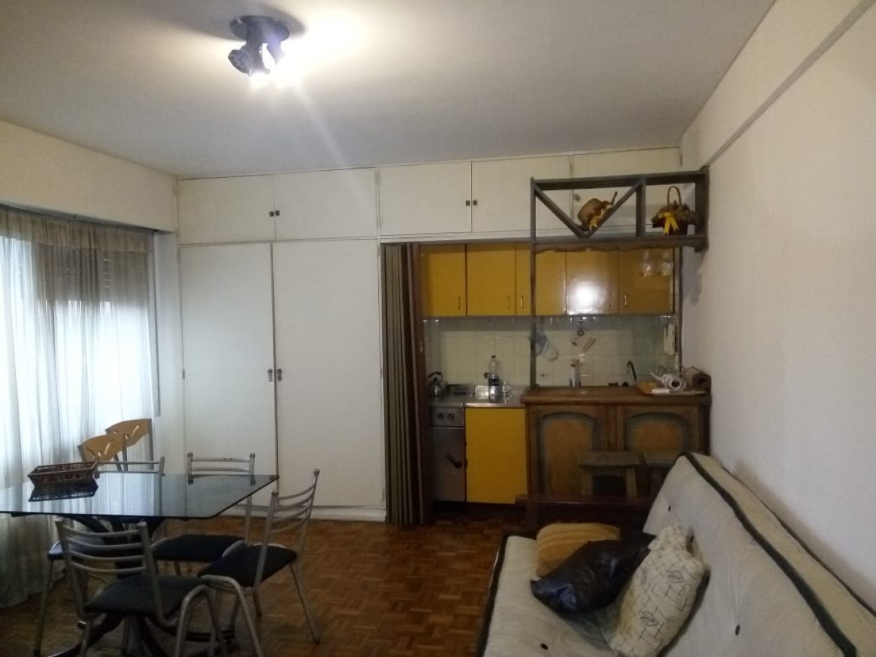 Se alquila un departamento monoambiente amoblado - San Nicolas