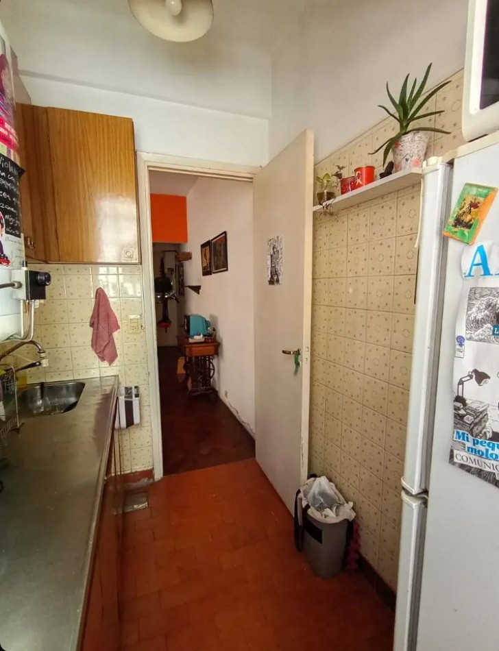 Se vende un departamento de 2 ambientes luminoso - Almagro