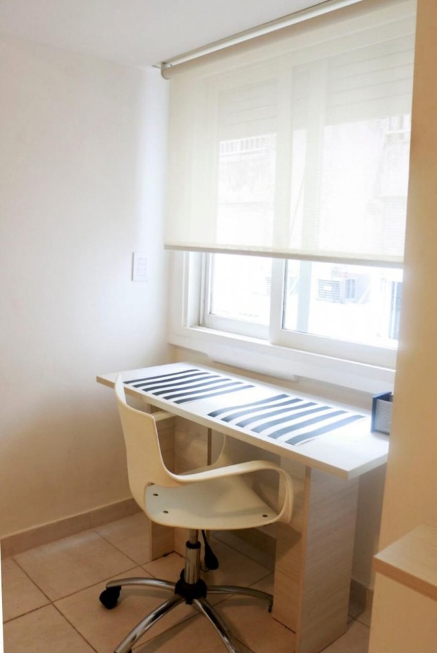 Se vende un departamento monoambiente luminoso - Recoleta