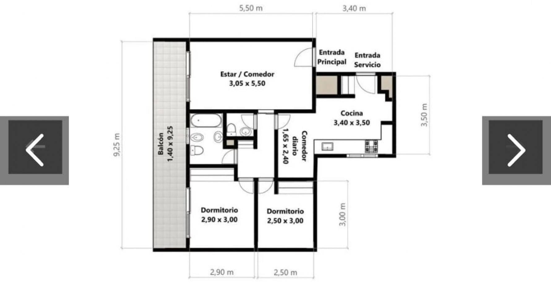 Oportunidad! se vende un hermoso departamento de 3 ambientes con cochera - Caballito