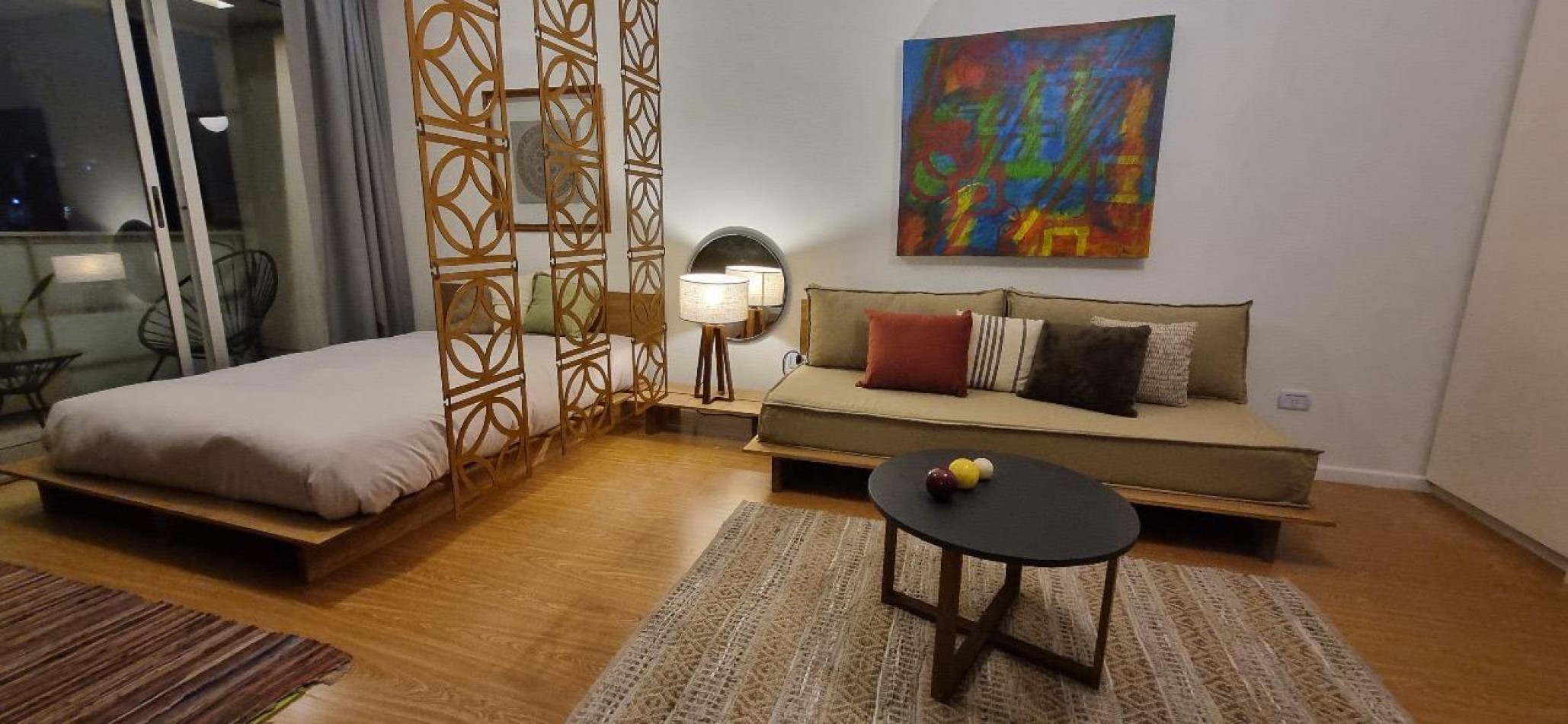 Se alquila un hermoso departamento monoambiente amplio con balcon - Palermo